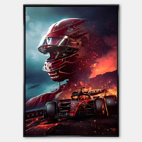 Plakat Formula 1 Charles Leclerc mockup.jpg