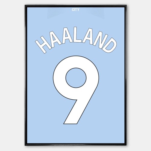 Plakat Erling Haaland Koszulka Manchester City.jpg