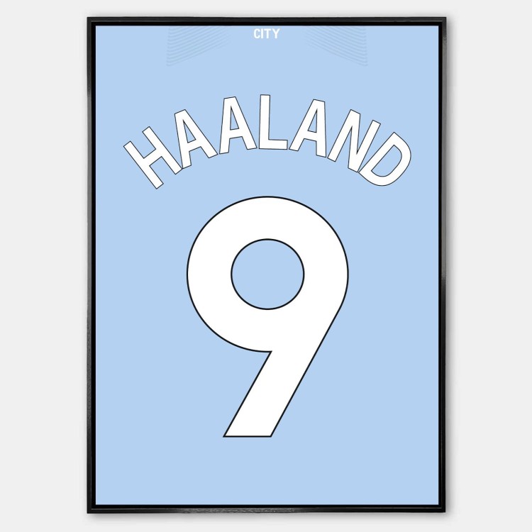Plakat Erling Haaland Koszulka Manchester City.jpg