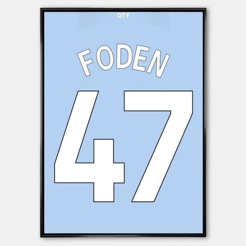 Plakat Phil Foden Manchester City Koszulka.jpg