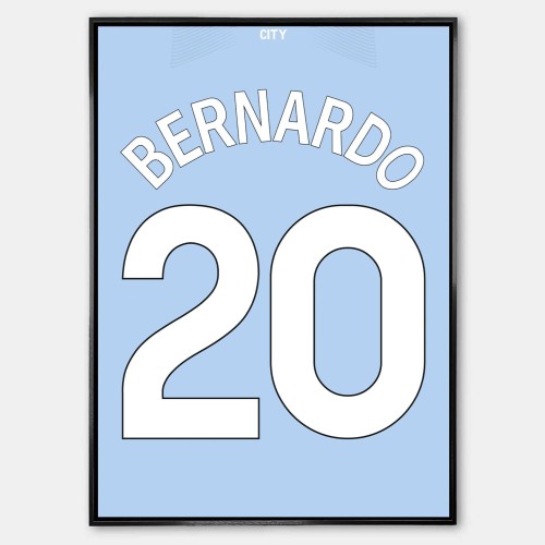 Plakat Bernardo Manchester City Koszulka.jpg