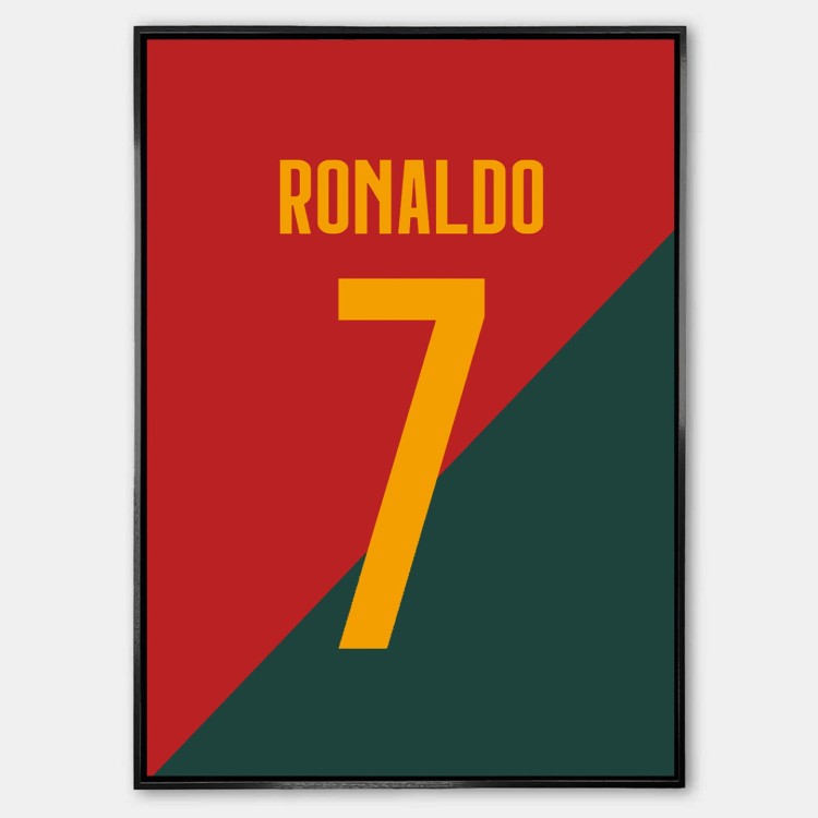 Plakat Cristiano Ronaldo Portugalia Koszulka.jpg