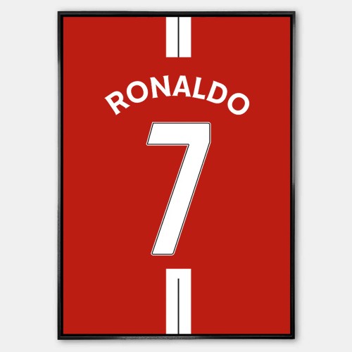 Plakat Cristiano Ronaldo Manchested United Koszulka.jpg