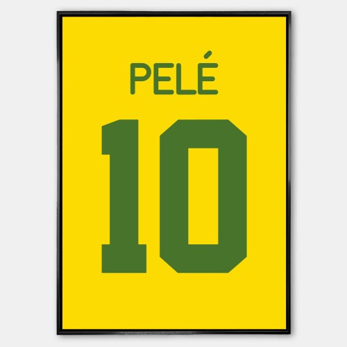 Plakat Pele Brazylia Koszulka.jpg