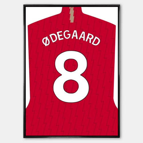 Plakat Martin Odegaard Arsenal Koszulka.jpg