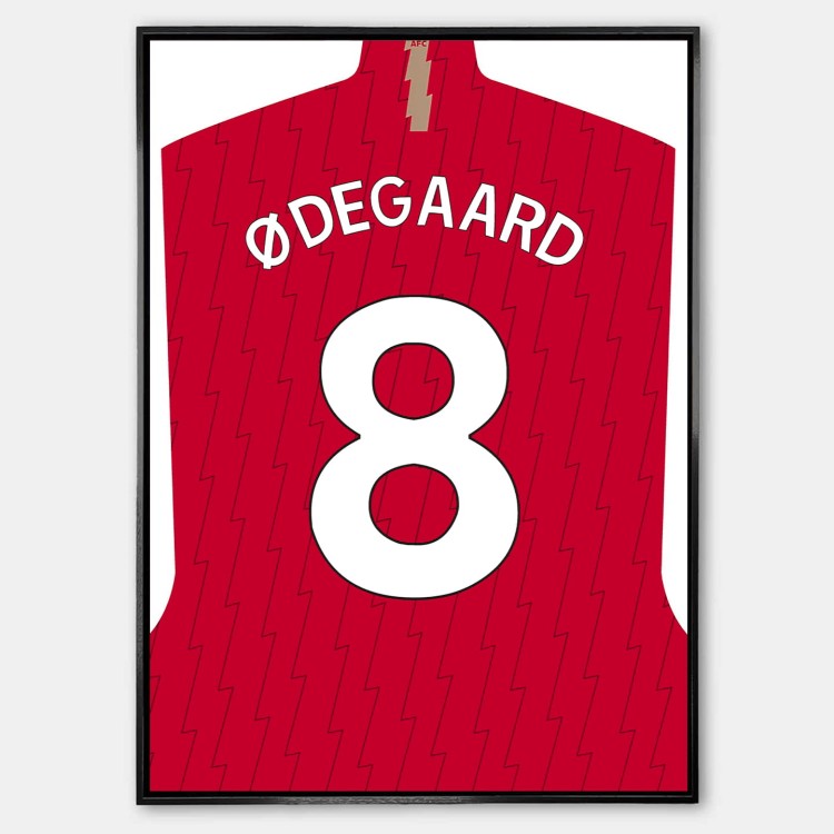 Plakat Martin Odegaard Arsenal Koszulka.jpg