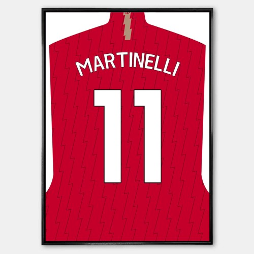 Plakat Gabriel Martinelli Arsenal Koszulka.jpg