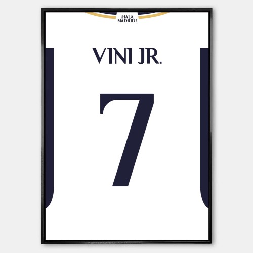 Plakat Vinicius Junior Real Madryt Koszulka.jpg