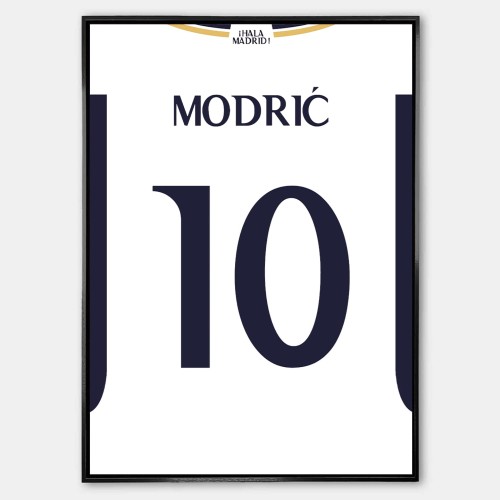 Plakat Luka Modrić Real Madryt Koszulka.jpg