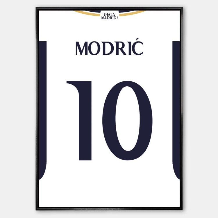 Plakat Luka Modrić Real Madryt Koszulka.jpg