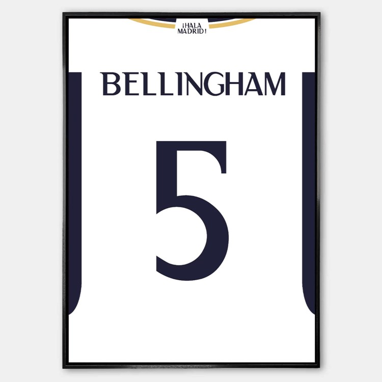 Plakat Jude Bellingham Real Madryt Koszulka.jpg