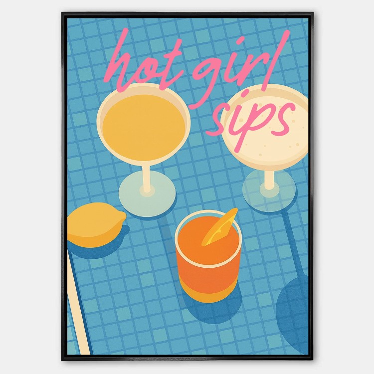 Plakat Hot girl sips.jpg