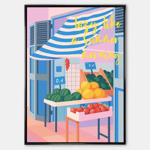 Plakat Lazy like a summer morning.jpg