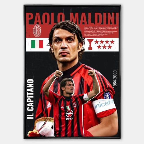 Plakat Paolo Maldini AC Milan.jpg