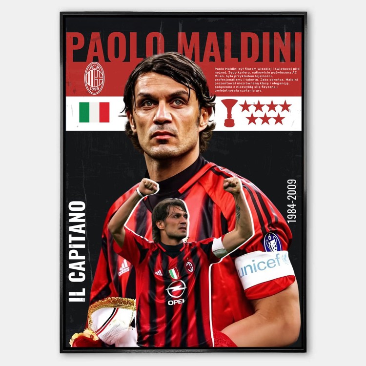 Plakat Paolo Maldini AC Milan.jpg