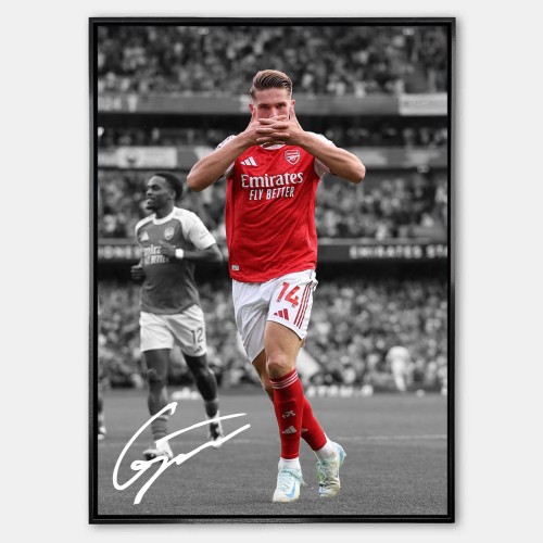 Plakat Viktor Gyokeres Arsenal Londyn London.jpg