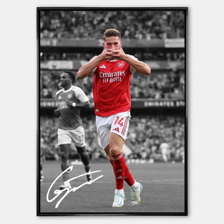 Plakat Viktor Gyokeres Arsenal Londyn London.jpg