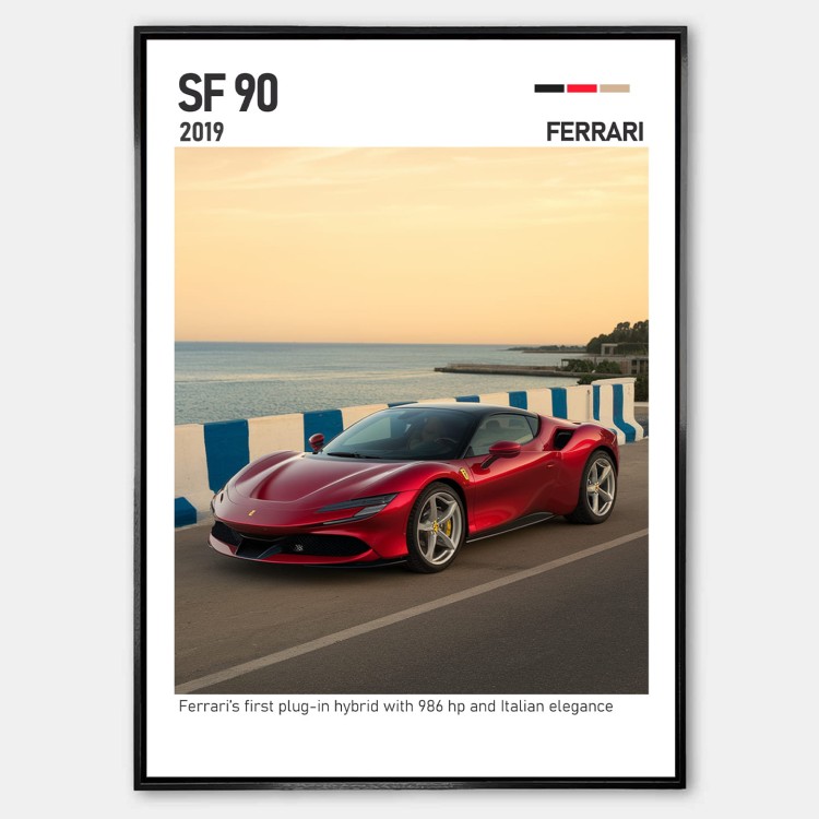 Plakat Ferrari SF90 Stradale.jpg