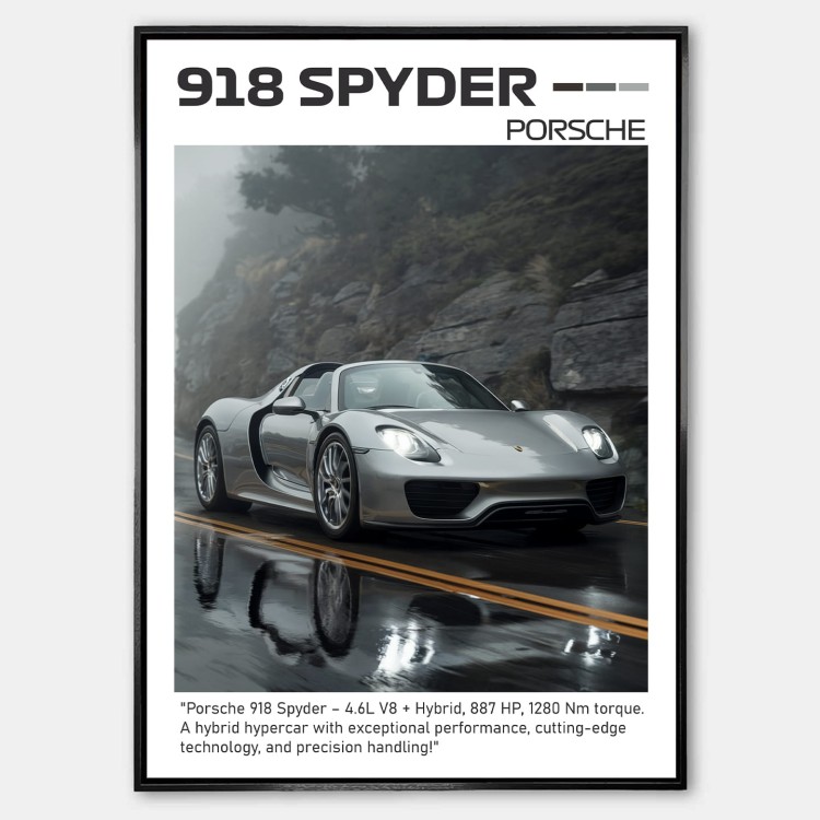 Plakat Porsche 918 Spyder.jpg