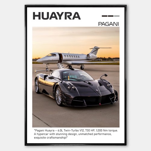 Plakat Pagani Huayra.jpg