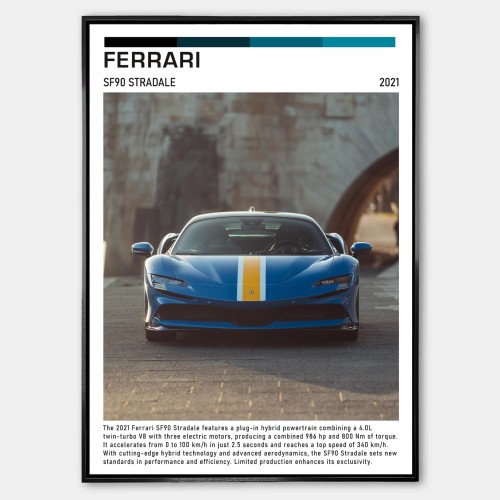 Plakat Ferrari SF90 Stradale.jpg
